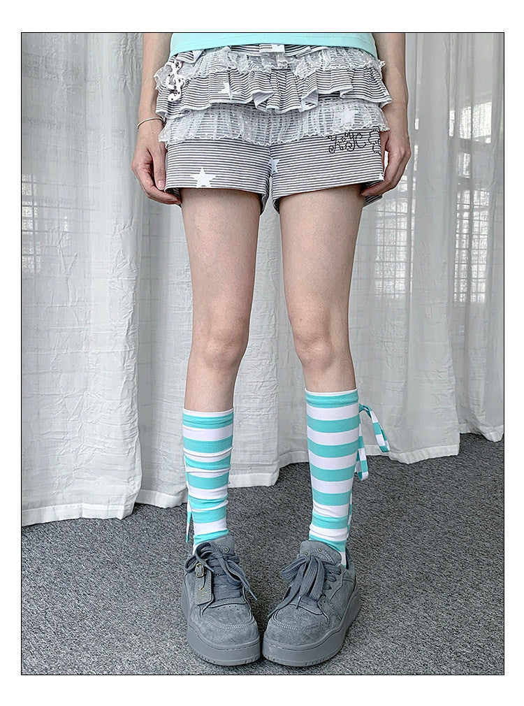Mix & Match Patterned Slouch Leg Warmers