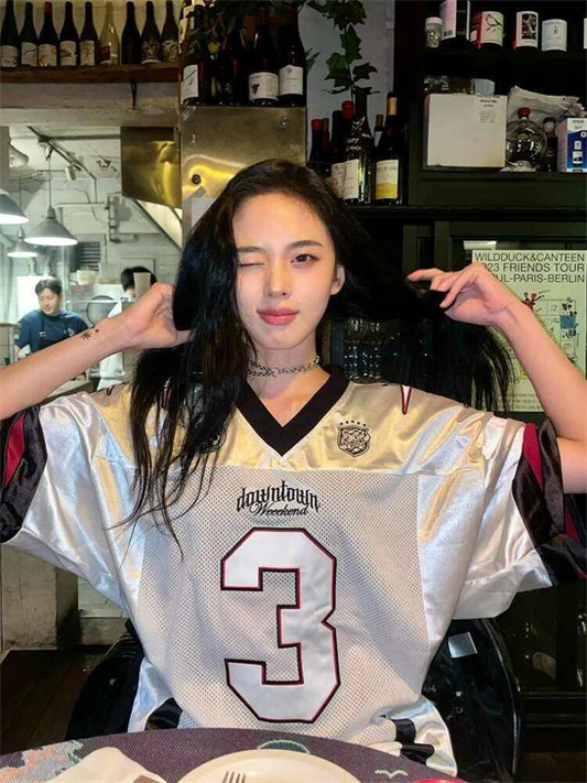 3 Downtown Weekend Jersey — Star Embroidery Bicolour