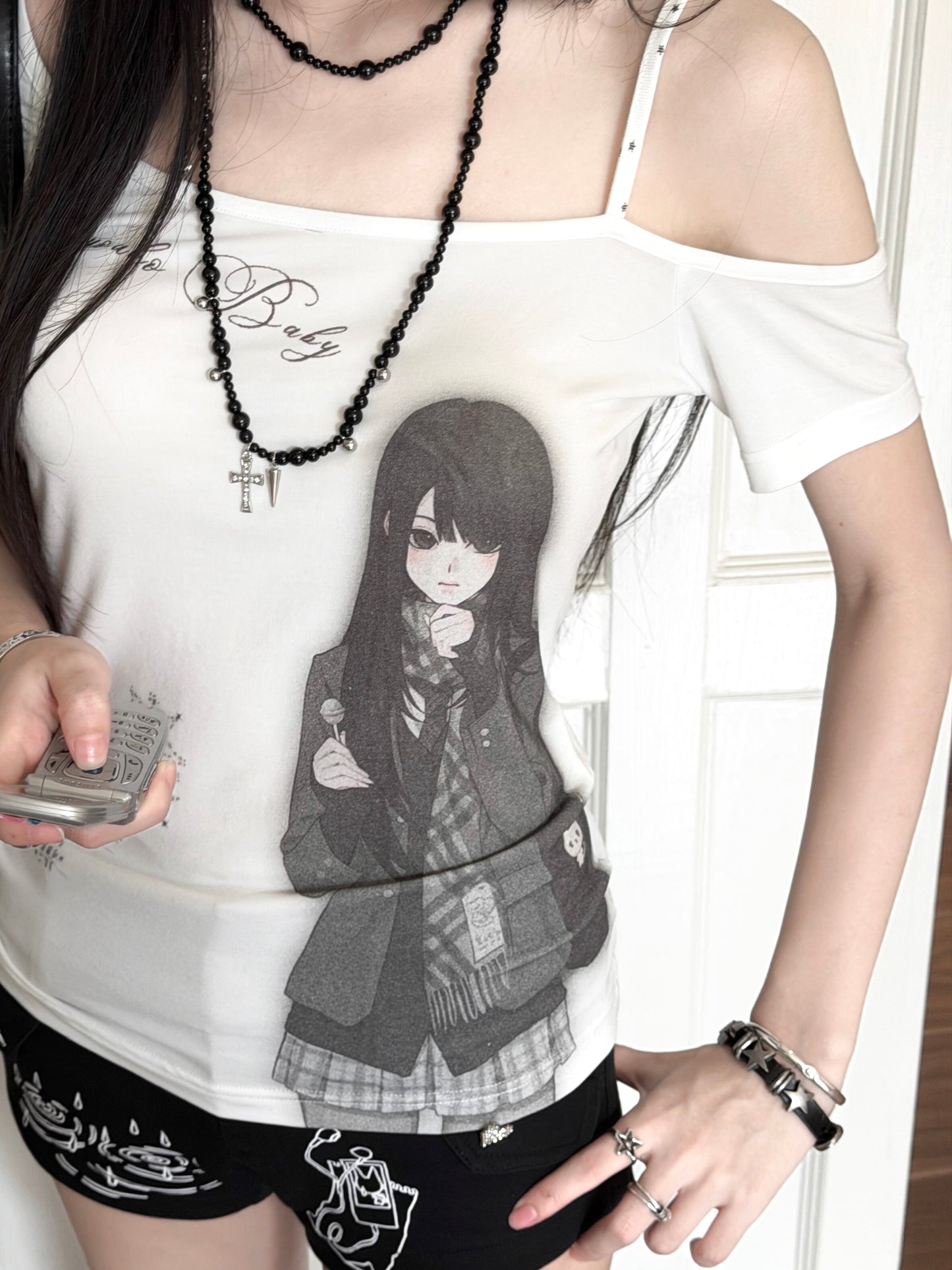 Room Doll Asymmetric Tee & Bottoms