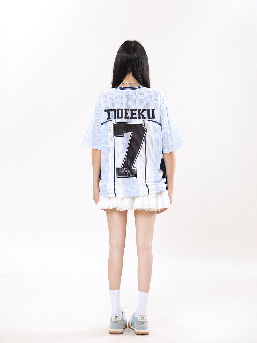 7 Mesh Jersey — Ballet Core V-Neck