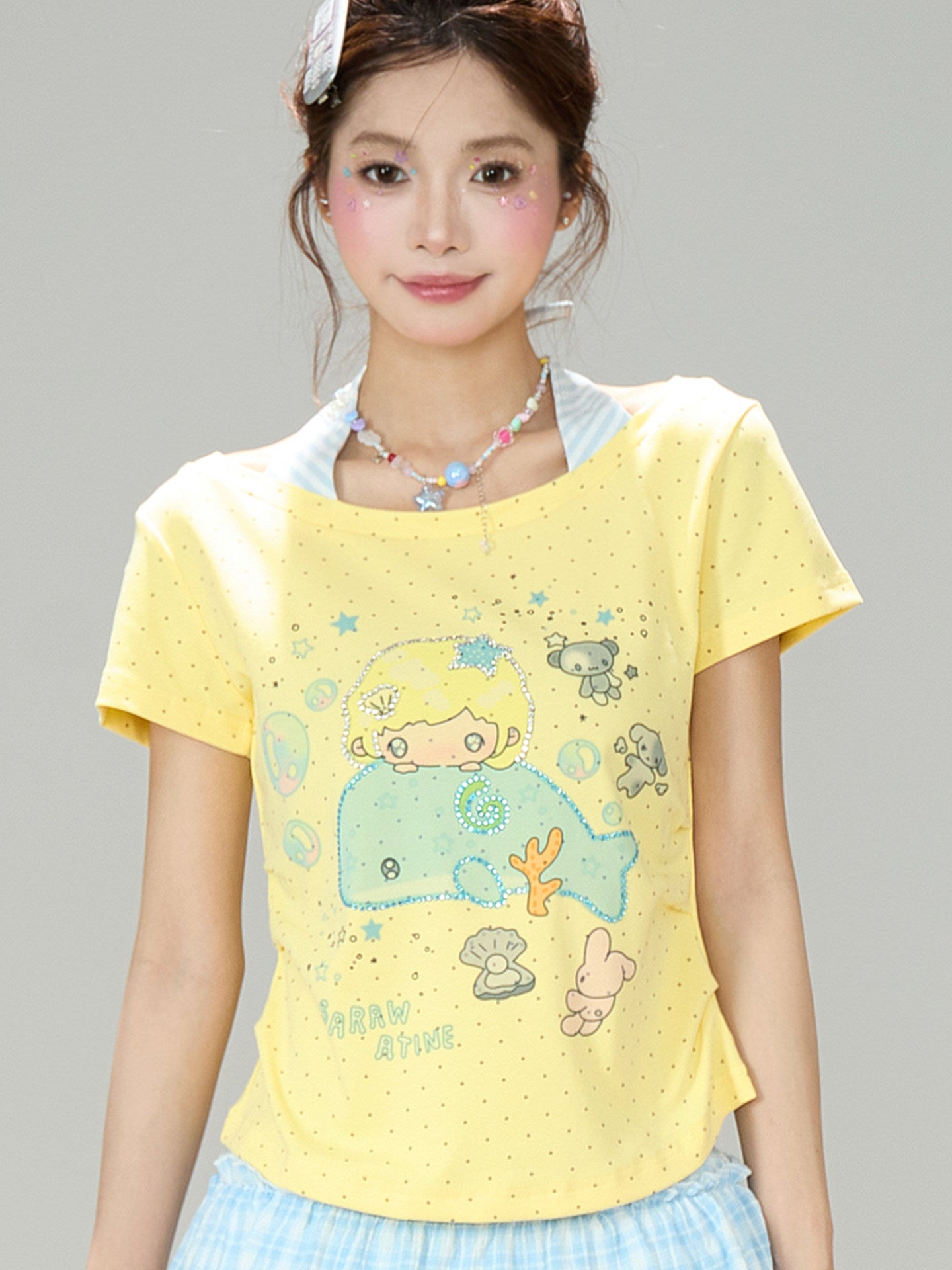 Dopamine Ocean Graphic Baby Tee