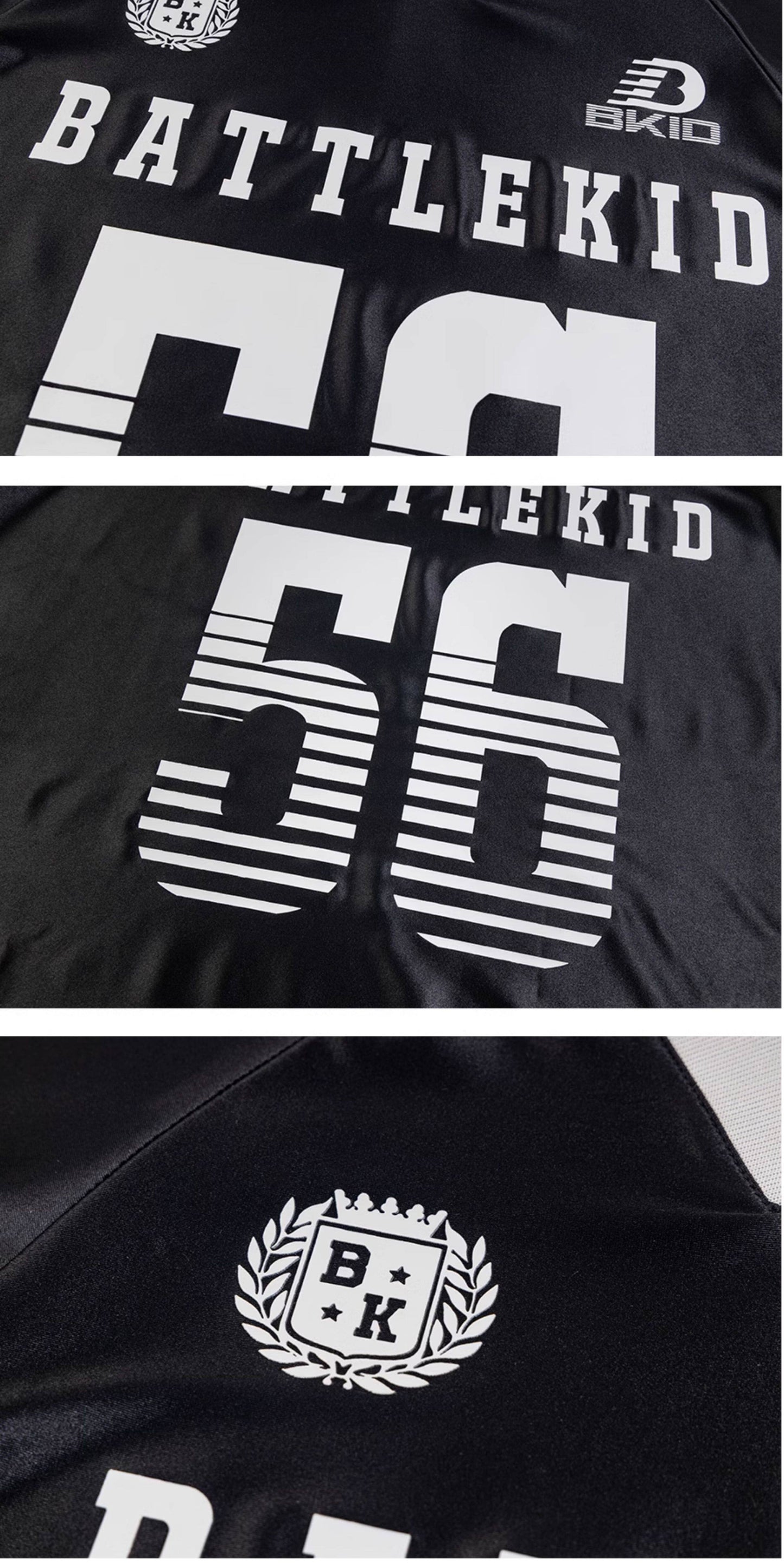 56 Satin Jersey — Blokecore Oversized V-Neck