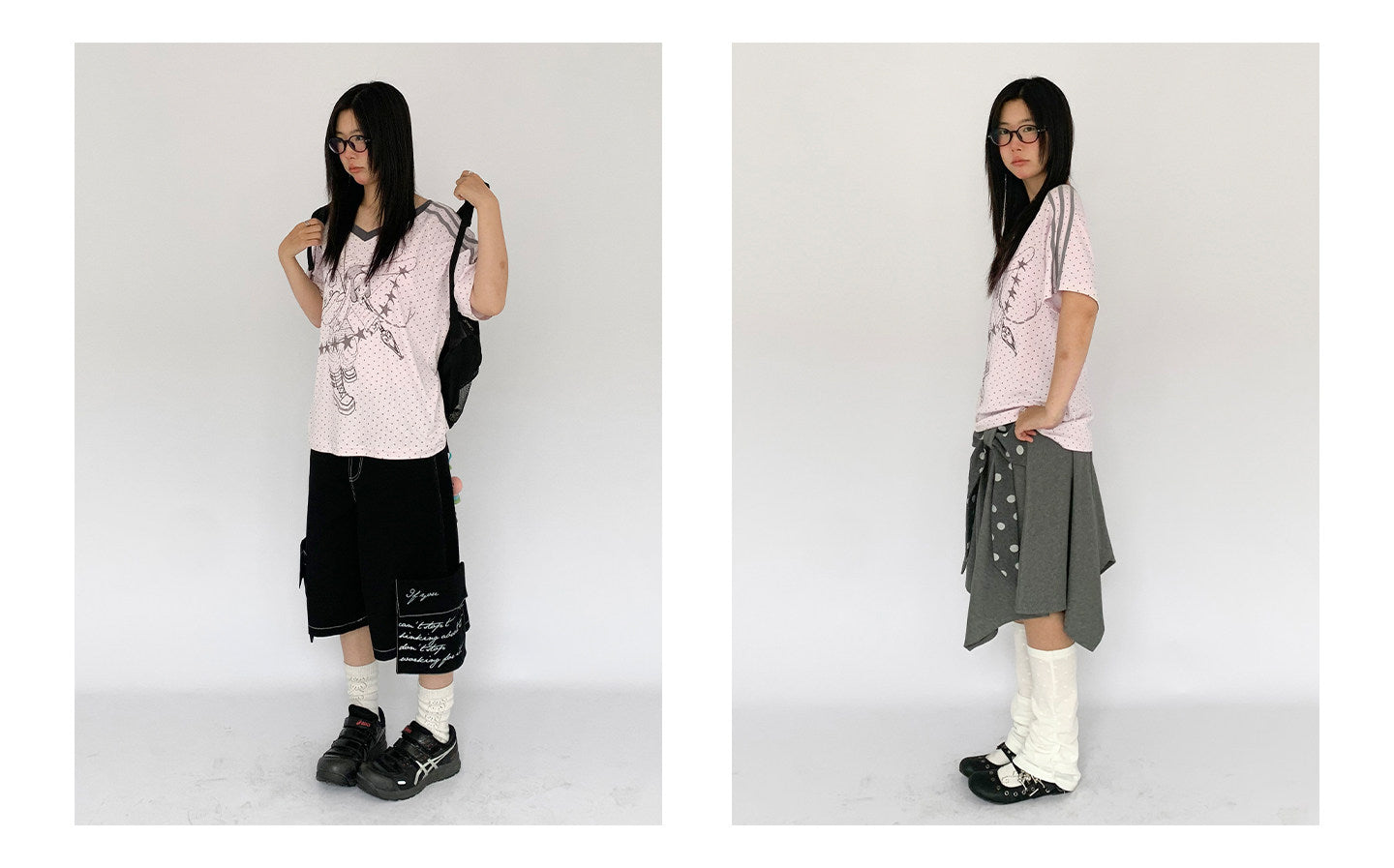 Dreaming Star Girl Oversized Jersey Tee