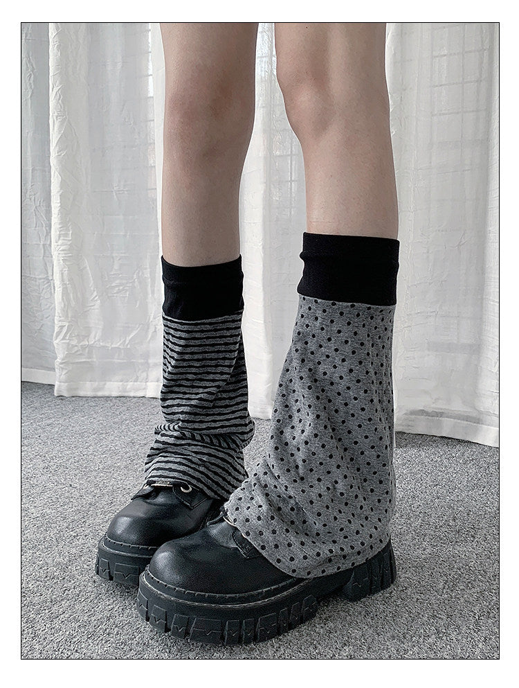 Mix & Match Patterned Slouch Leg Warmers