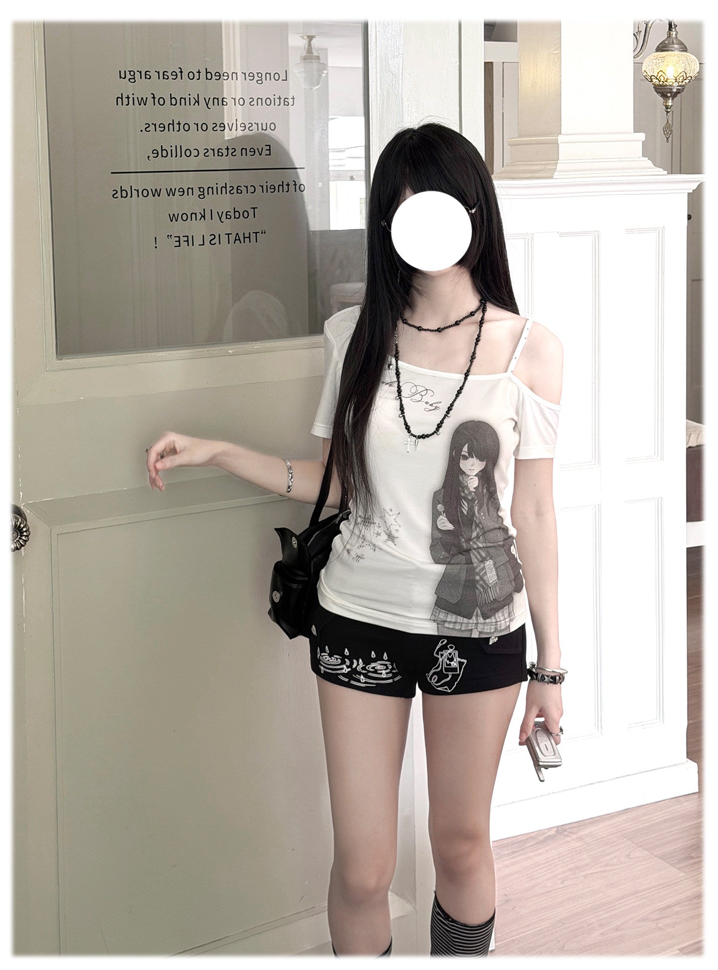 Room Doll Asymmetric Tee & Bottoms