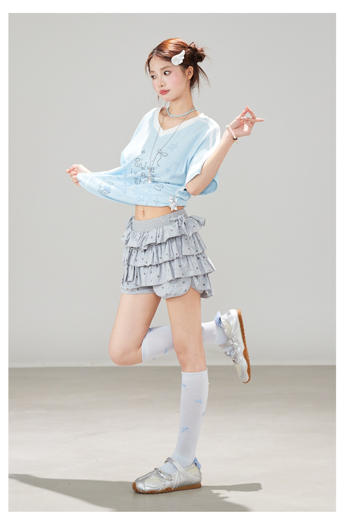 Shine Like a Star Oversized Graphic Tee
