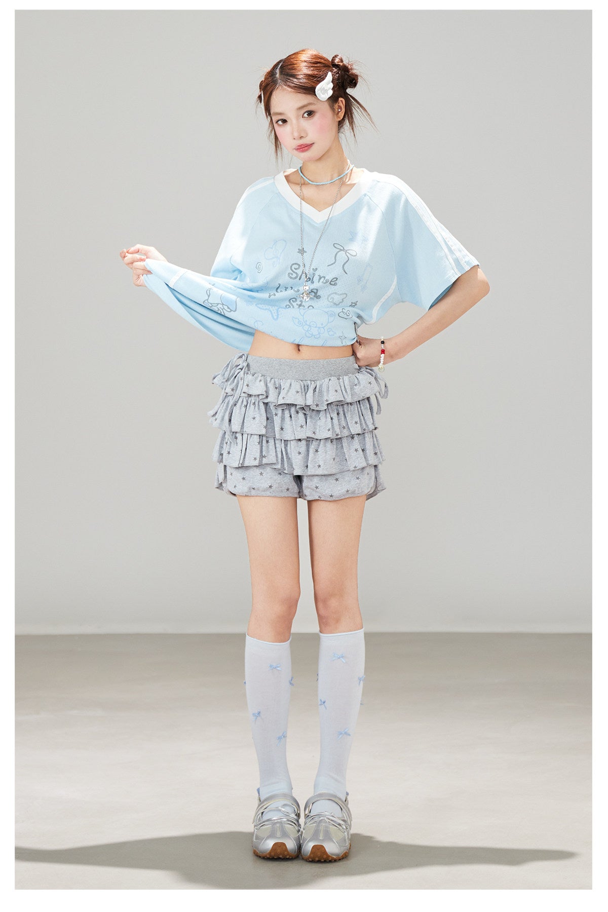 Shine Like a Star Oversized Graphic Tee