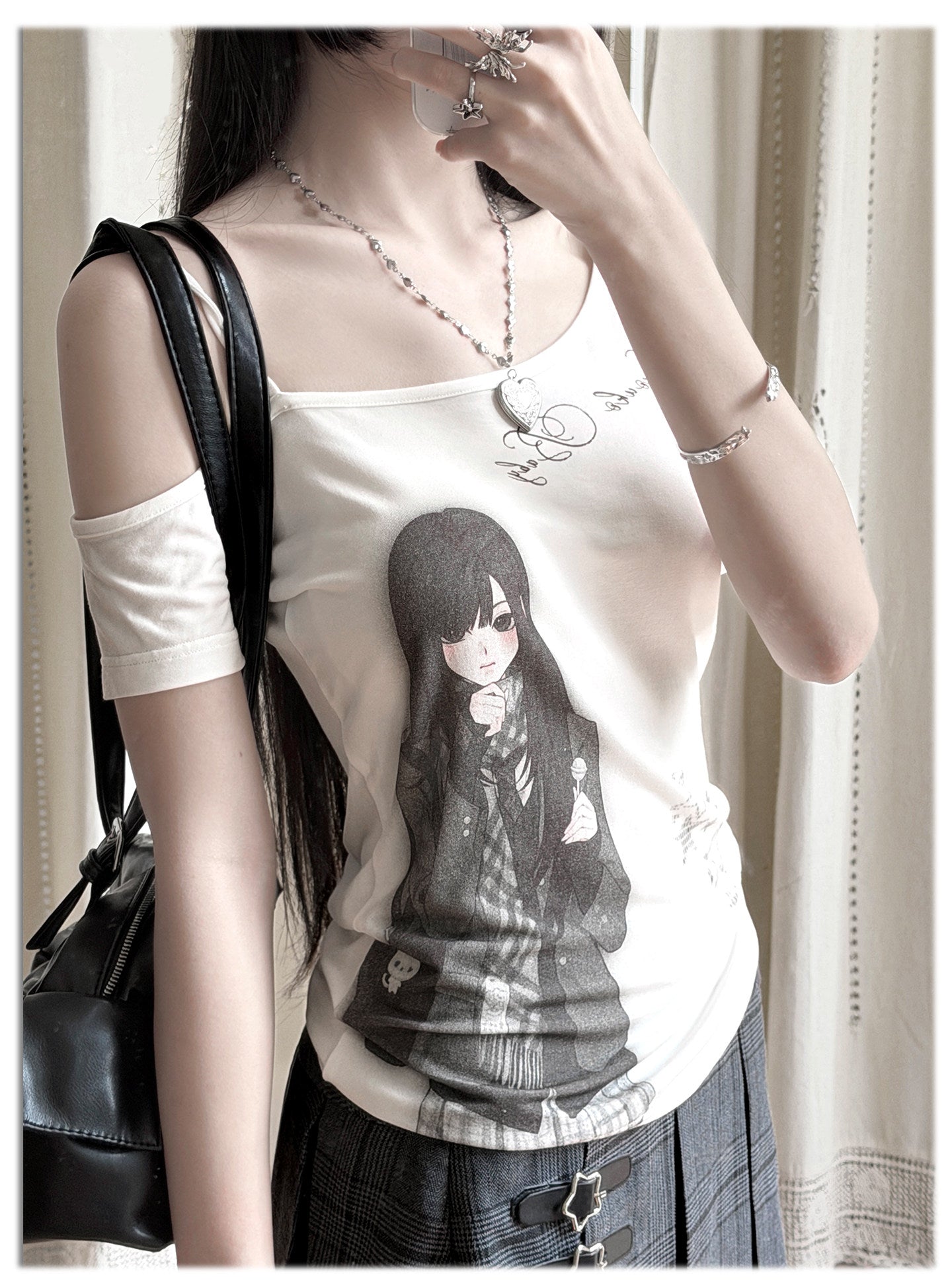 Room Doll Asymmetric Tee & Bottoms