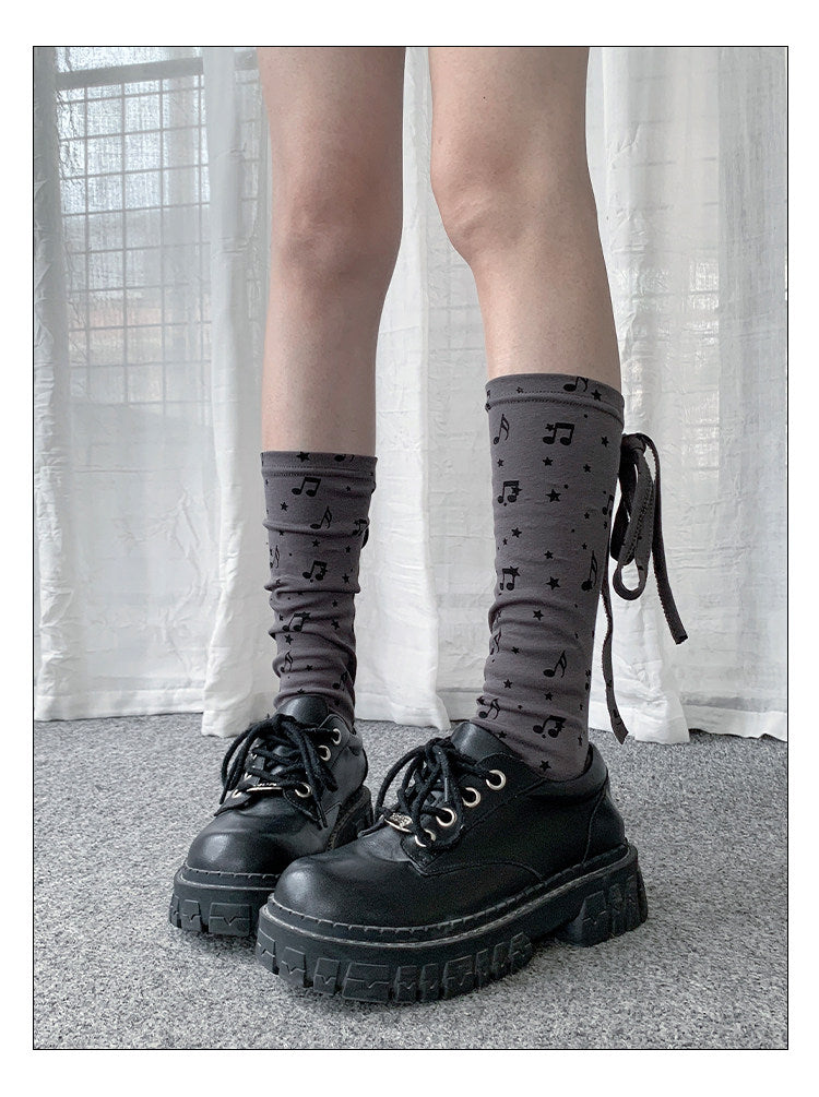 Mix & Match Patterned Slouch Leg Warmers