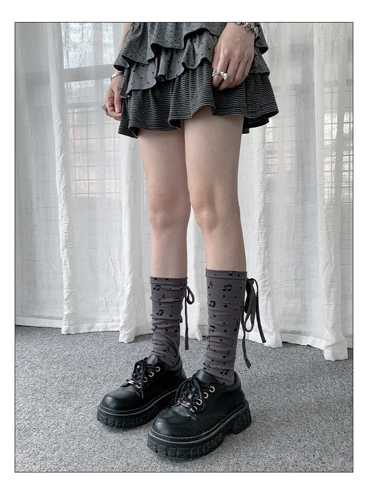 Mix & Match Patterned Slouch Leg Warmers