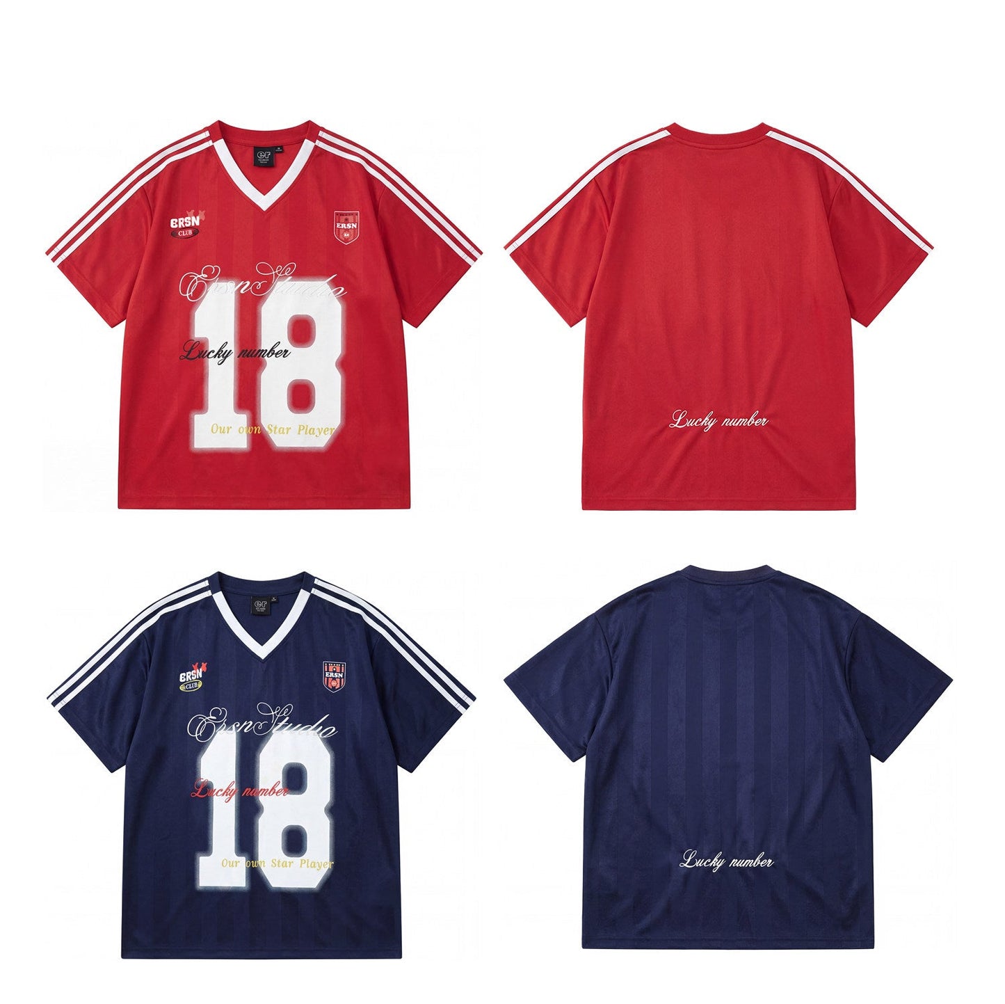 Lucky 18 Oversized Football Jersey