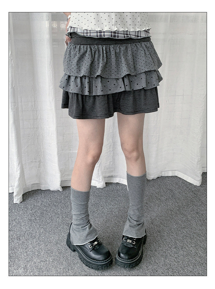 Mix & Match Patterned Slouch Leg Warmers
