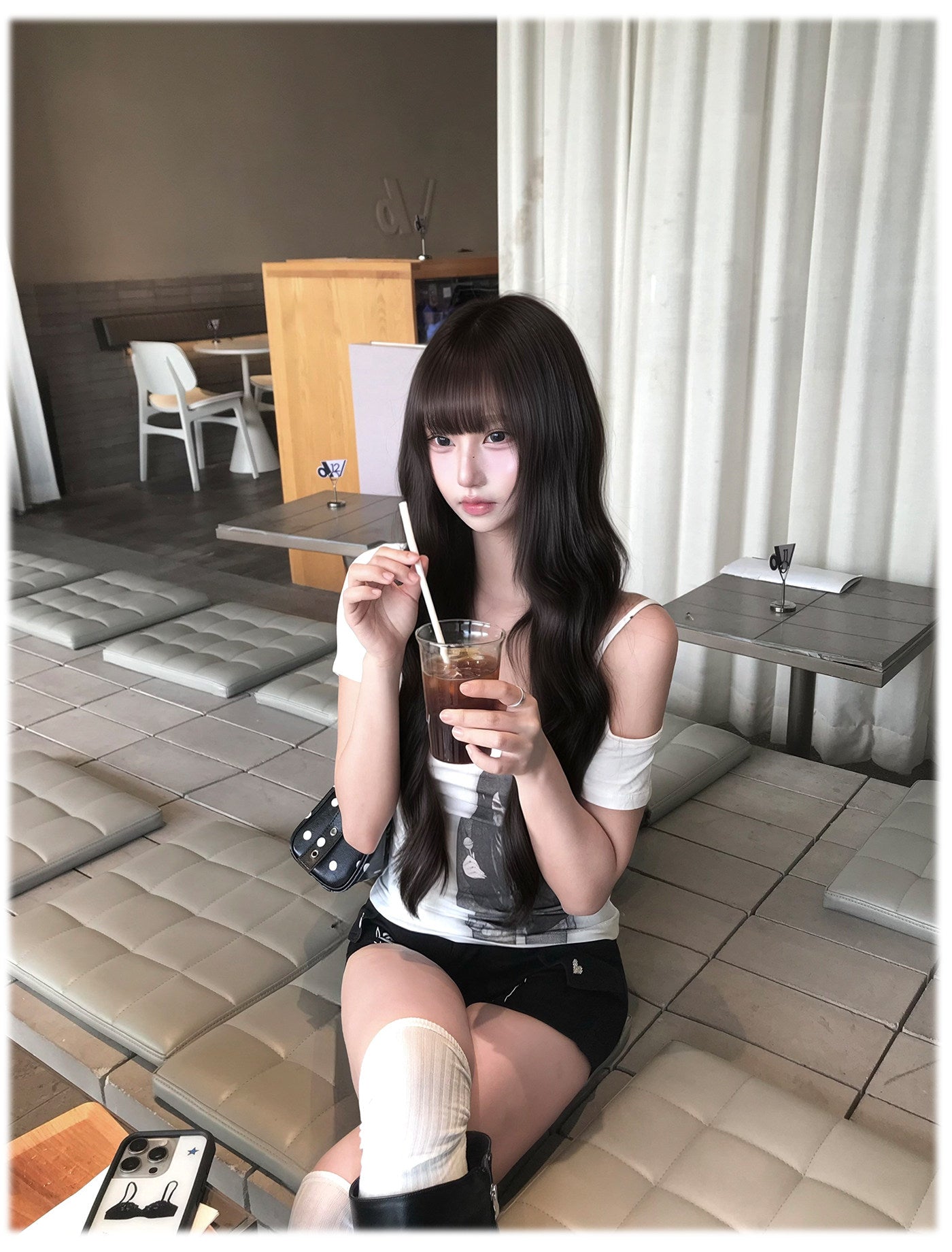 Room Doll Asymmetric Tee & Bottoms
