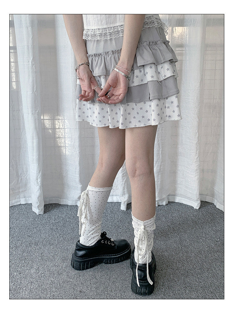 Mix & Match Patterned Slouch Leg Warmers