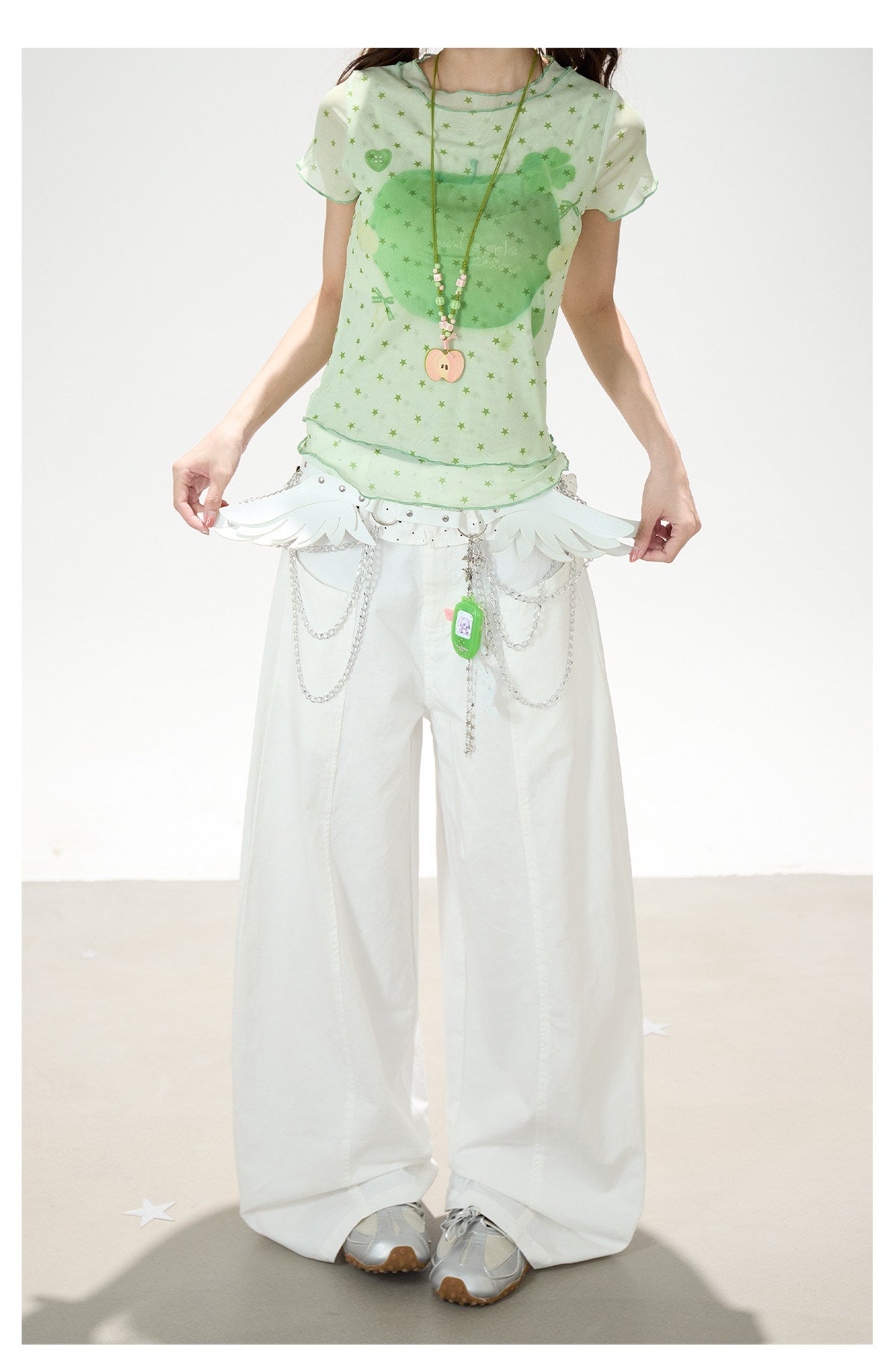 Angel Wing Chain Waist Belt