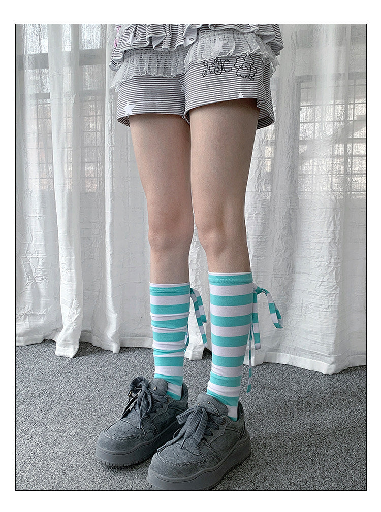 Mix & Match Patterned Slouch Leg Warmers