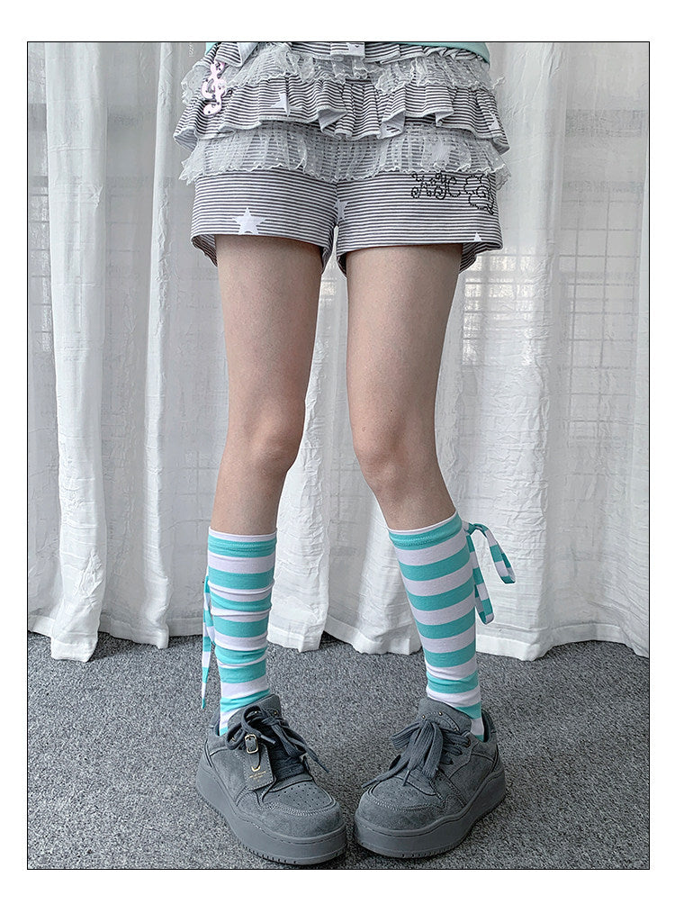 Mix & Match Patterned Slouch Leg Warmers
