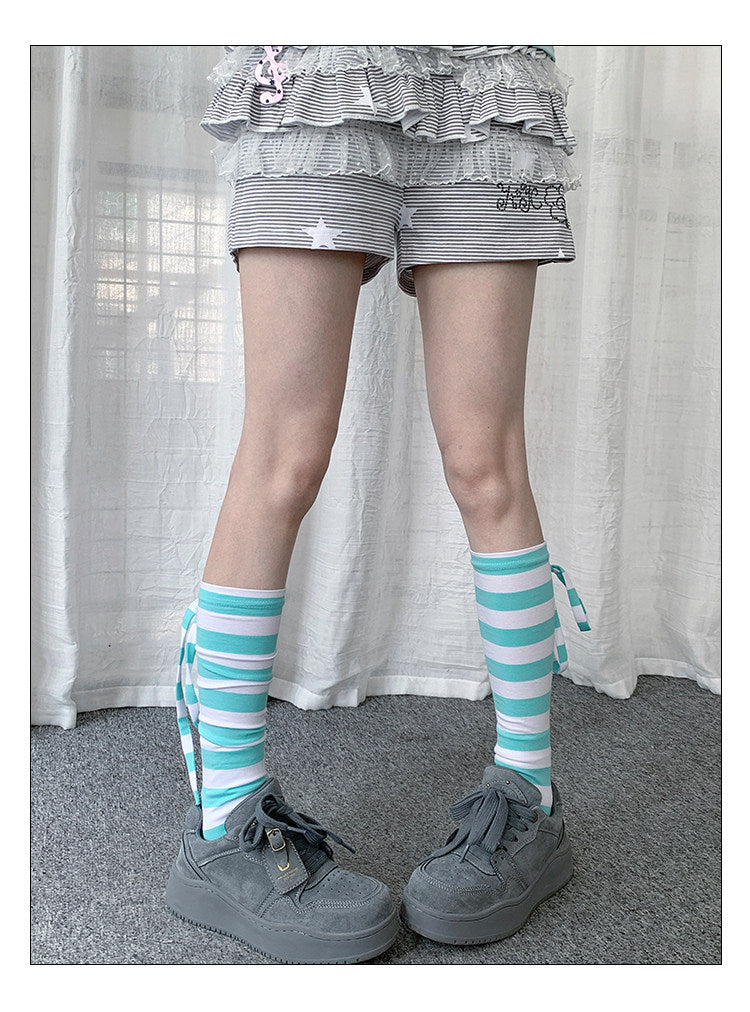 Mix & Match Patterned Slouch Leg Warmers