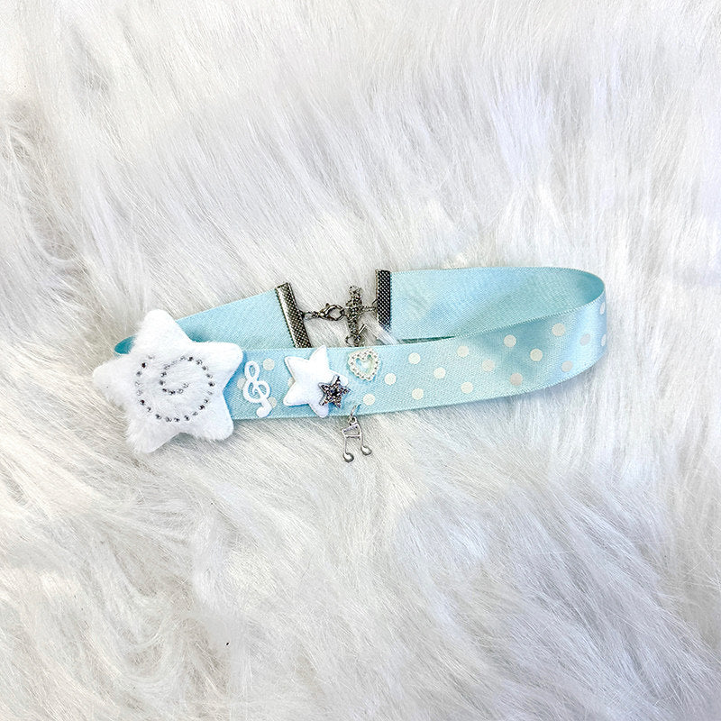 Star Polka Dot Choker