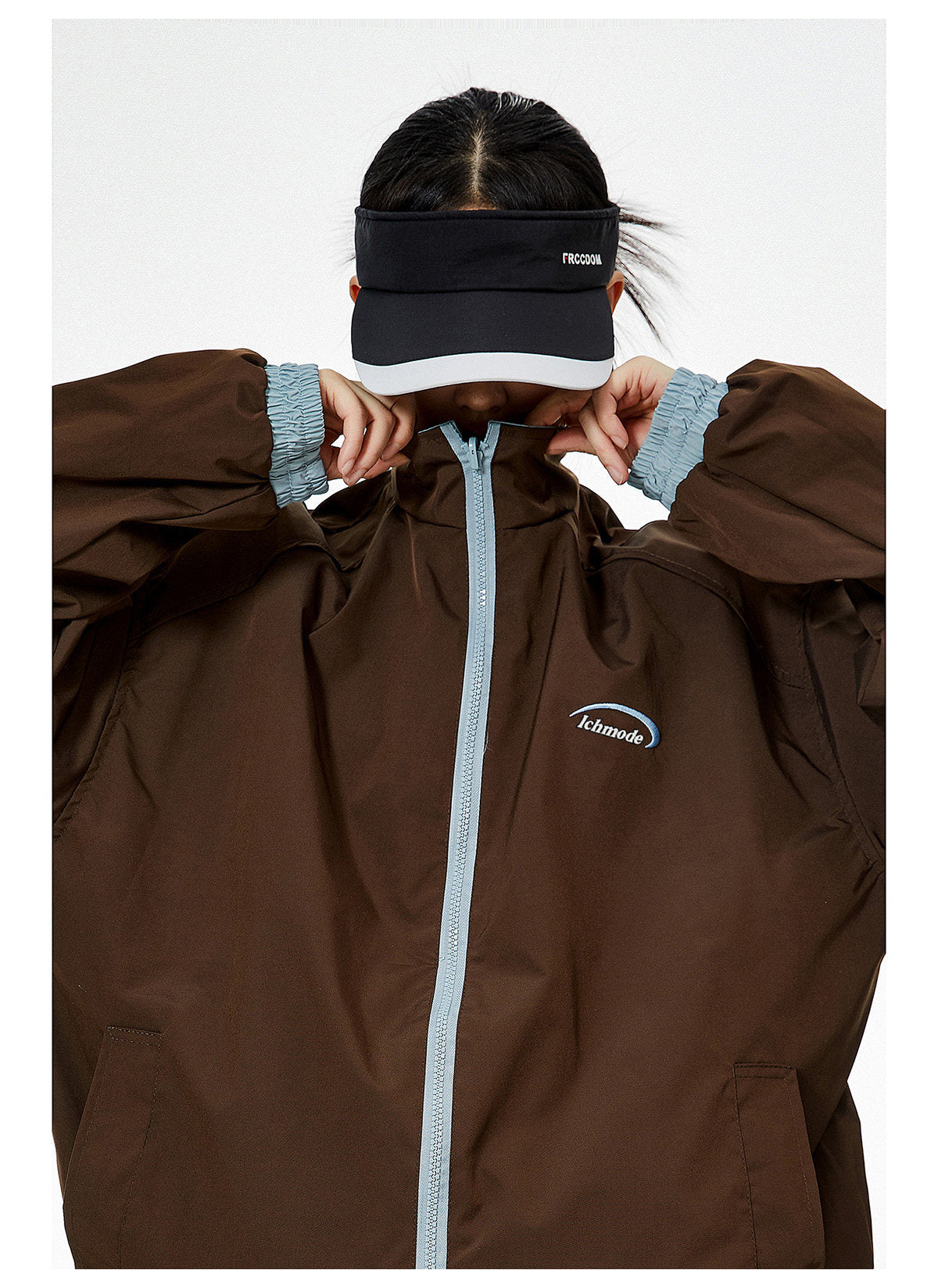 Reversible Nylon Stadium Jacket — 3-Stripe Embroidery