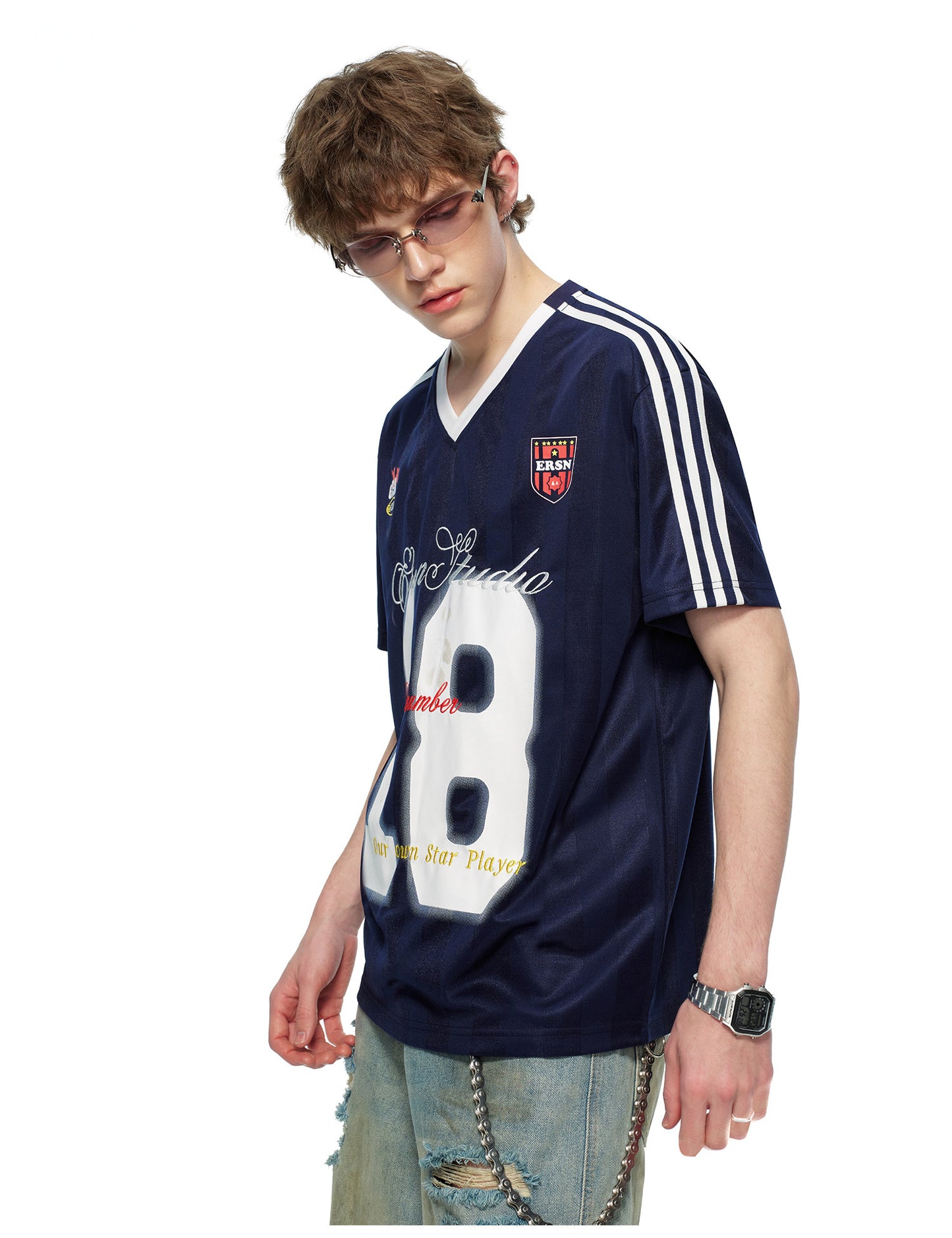 Lucky 18 Oversized Football Jersey