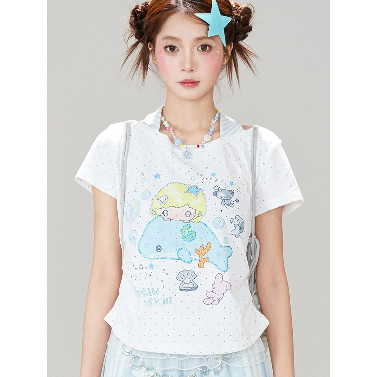 Dopamine Ocean Graphic Baby Tee