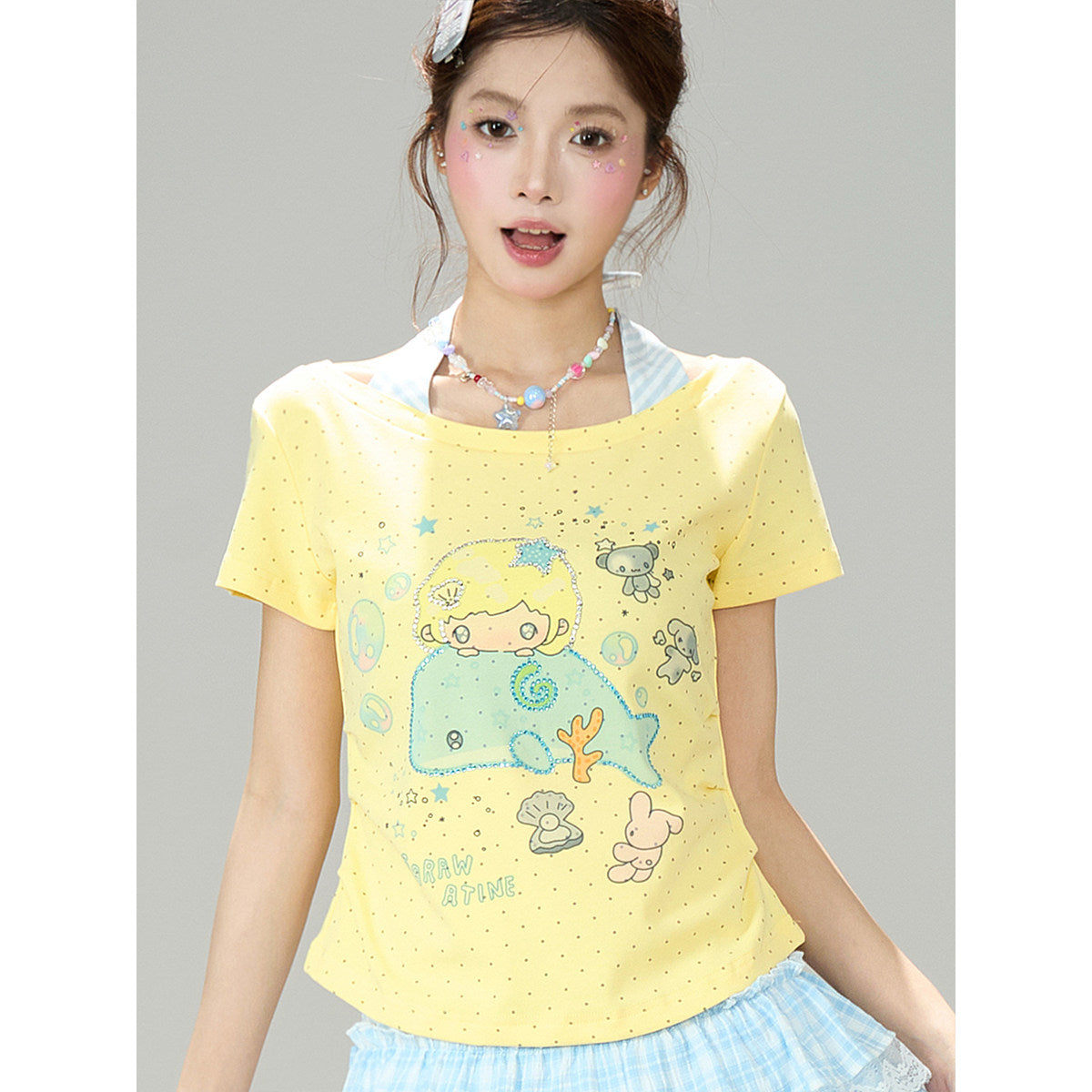 Dopamine Ocean Graphic Baby Tee