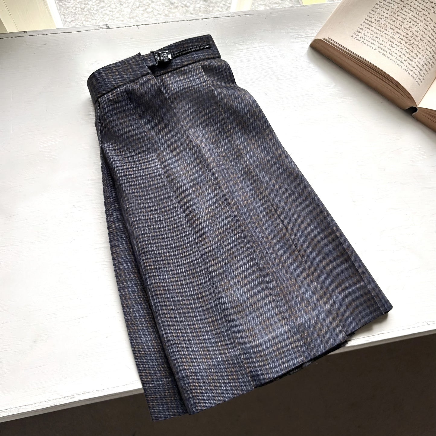 Room Doll Graphic Tee & Plaid Skirts