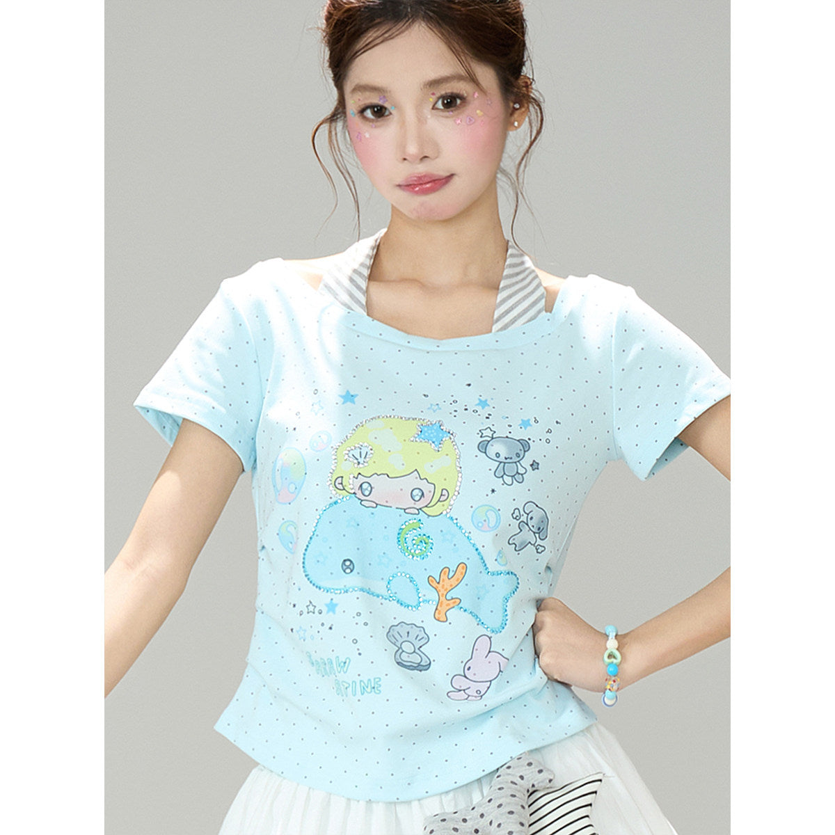 Dopamine Ocean Graphic Baby Tee