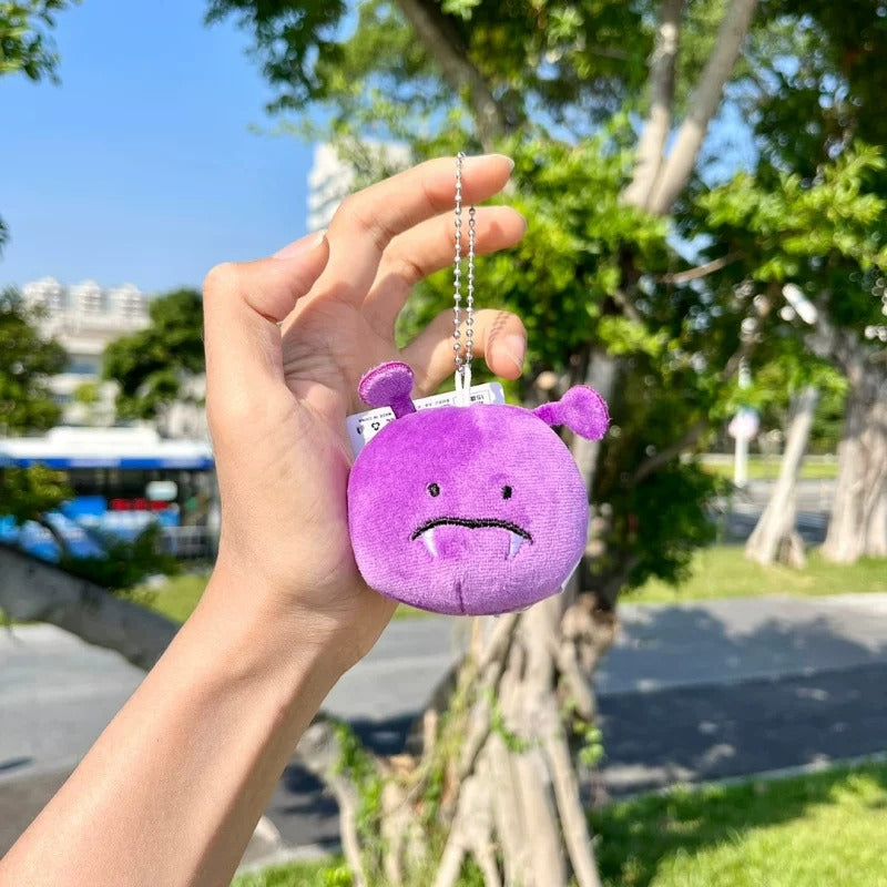 Cute Tooth Plush Bag Charm Keychain