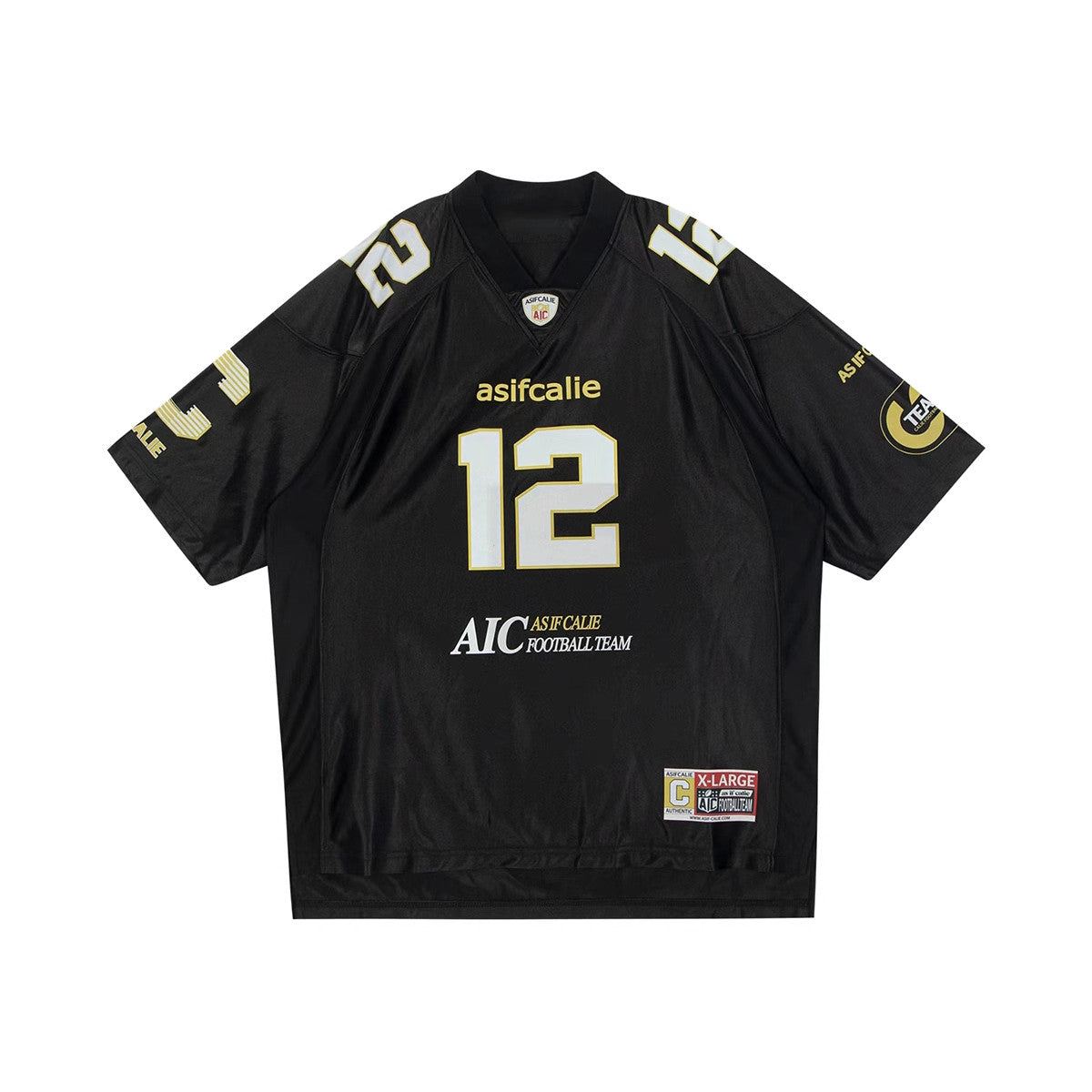 80 Football Jersey — American Retro V-Neck