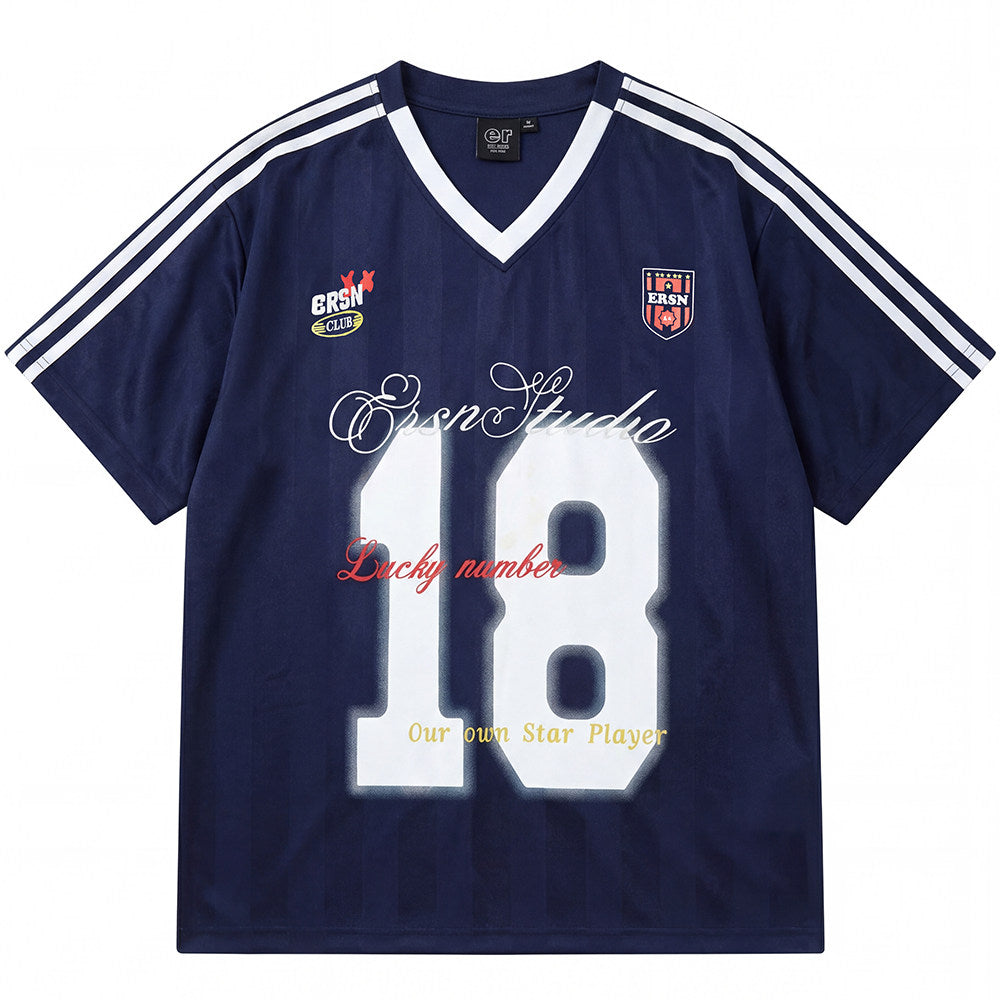 Lucky 18 Oversized Football Jersey