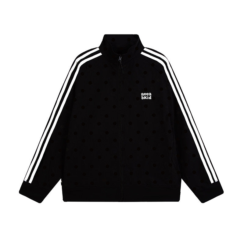 Polka Dot Sport Stripe Sun Protection Jacket