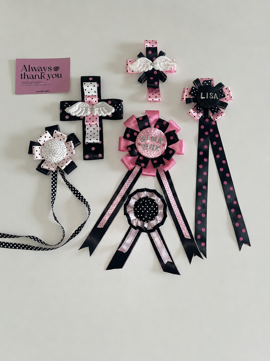 Handmade Polka Dot Ribbon Brooch Pin (Preorder)
